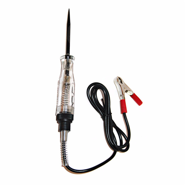 LED Light Tool Circuit Pen Probe 12V 6V DC Voltage Continuity Tester Car Diagnostic Tools Electrical Testers