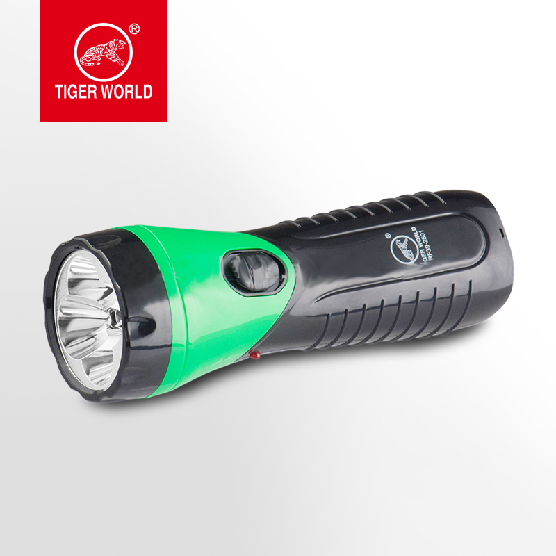 Tiger World recharge solar flashlights led torch light rechargeable for sale