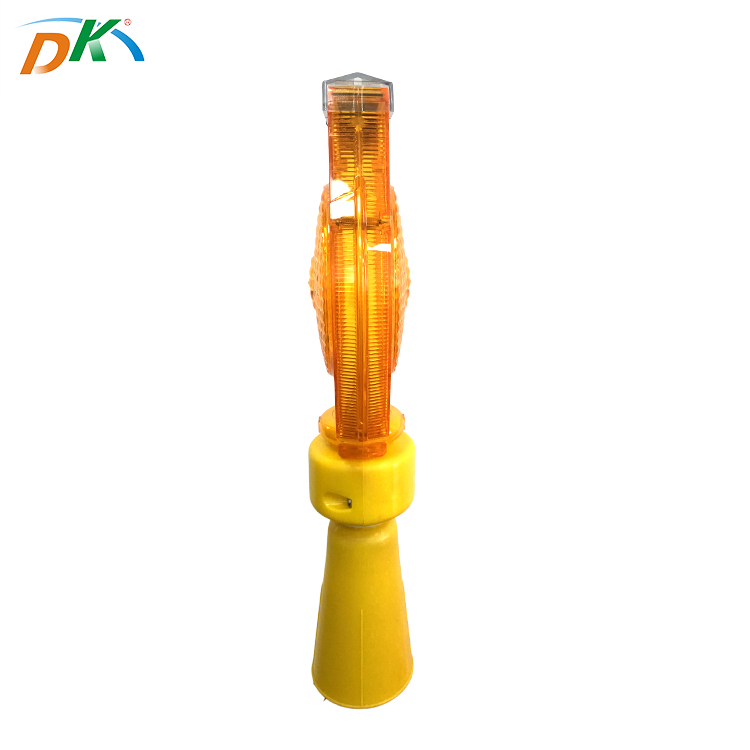 Hight-quality PC LED Solar Powered Traffic Barricade Warning light,led traffic cone light