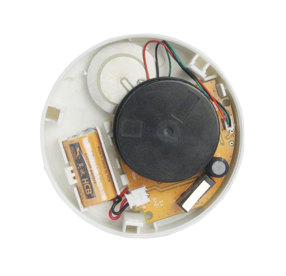 10 year lifespan lithium battery operated independent smoke detector EN14604 standard