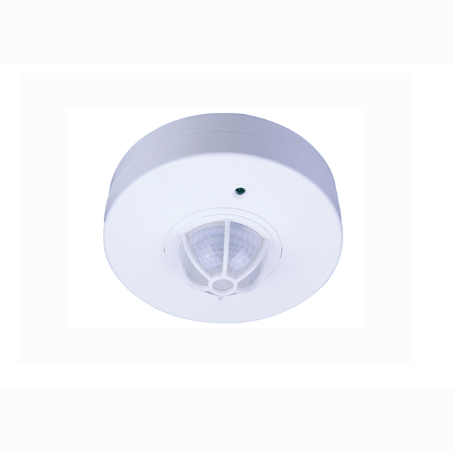 360 Degree Ceiling Mounted infrared pir motion sensor switch with 3 detectors for light control (PS-SS28B)