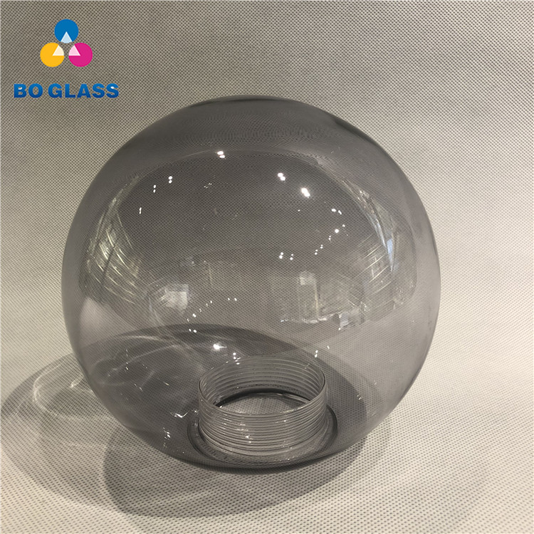 Hand Blown Pendant Lights Borosilicate Grey Wholesale Glass Globes