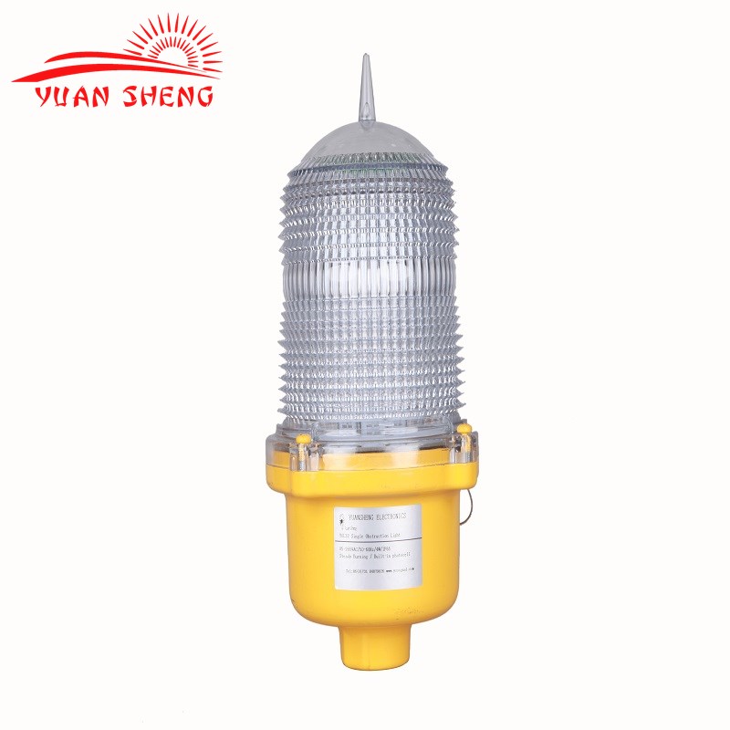 Aluminum Alloy Lamp Body Material and> 12 Lighting Period (h) Building obstruction light