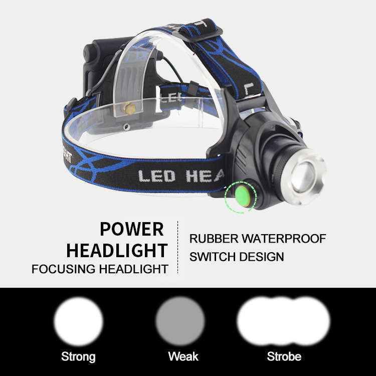 High lumens aluminum T6 10W  4 AA battery  outdoor camping led headlamp