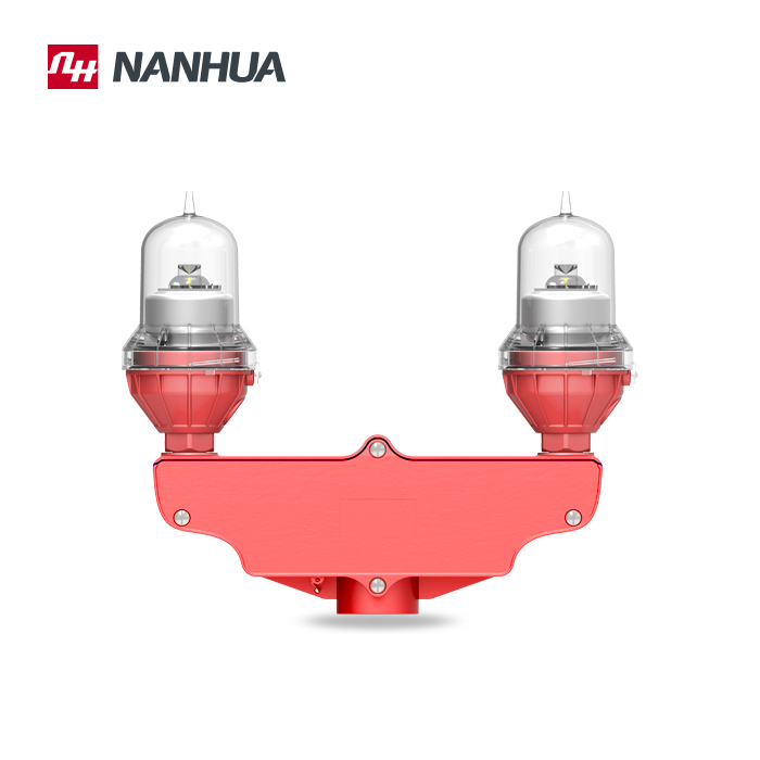 L-810 Steady-burning red low intensity obstruction dual light