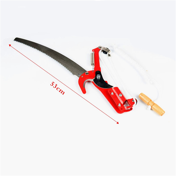 Garden Shears Saw Fruit Pick Cutting Tool Without Rod High Altitude 3 Pulley Pruning Scissors Tree Trimmer Branches Cutter