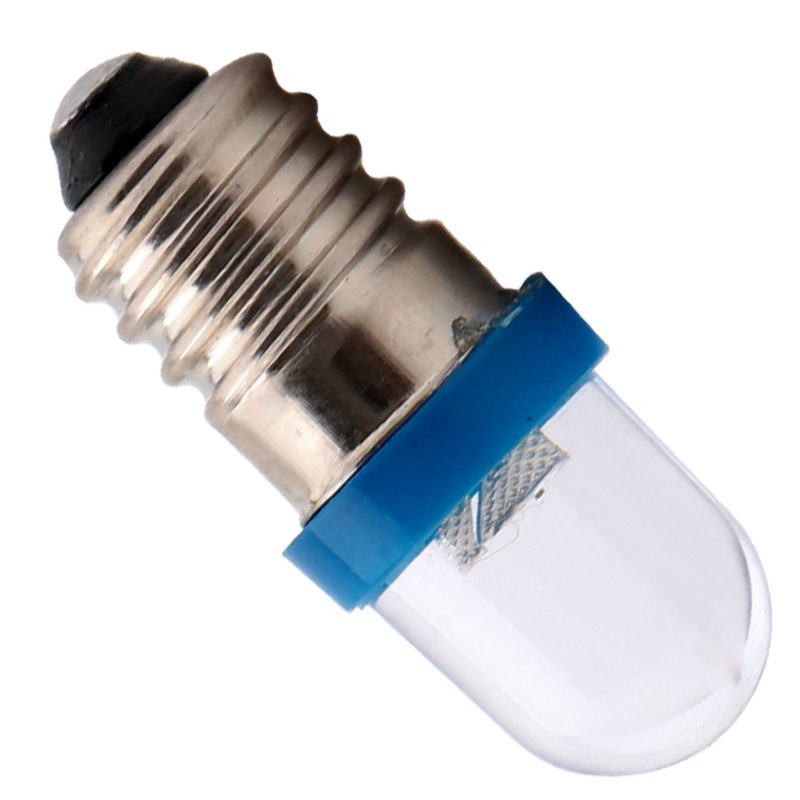 bike bicycle E10/T10 Screw Led Bulb Light Lamp 12v Cold White/Warm White