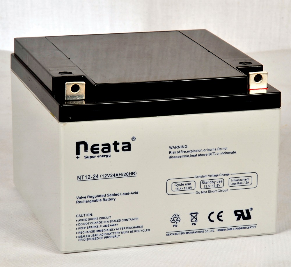 Neata 2016 silicone storage battery 12V 24Ah