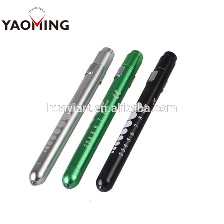 Edc handy medical pen shape flashlight mini doctor torch LED pupil pen light oral cavity flashlight