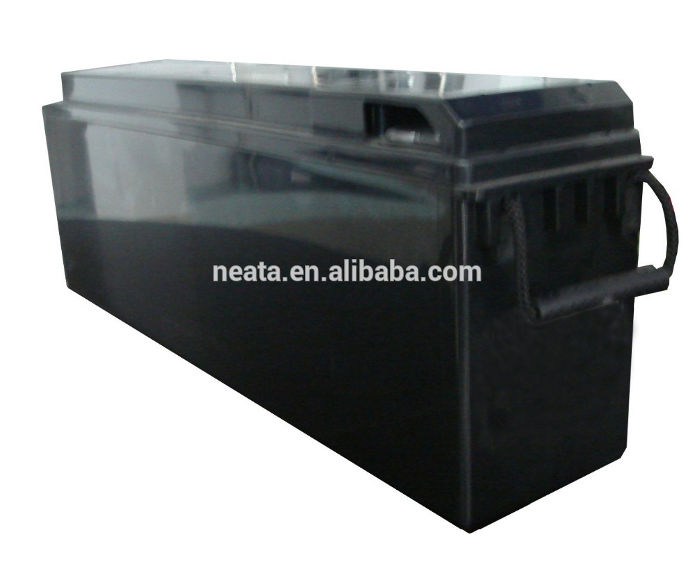 NEATA BATTERY Solar rechargeable front terminal GEL battery 12V75AH applied in solar system,ups and street