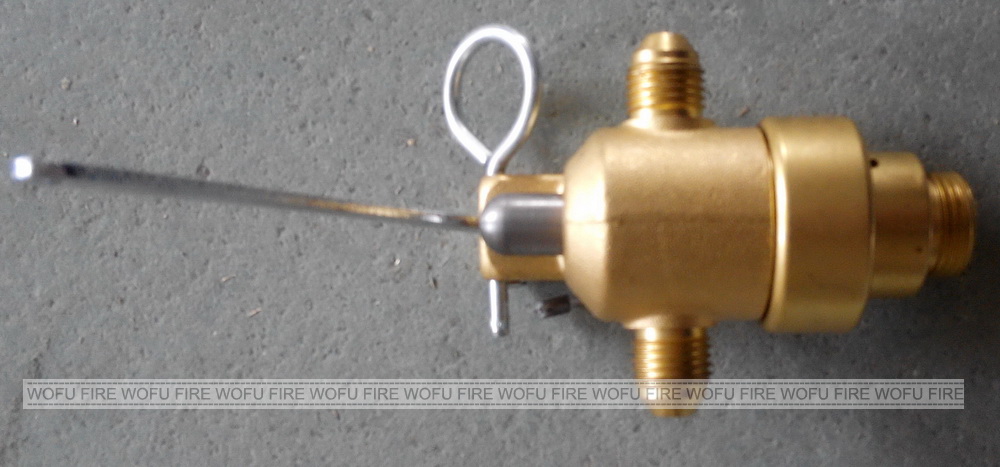 High pressure co2 cylinder brass valve