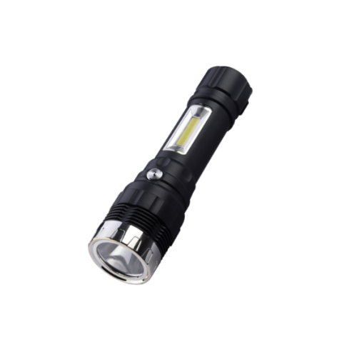 1watt multifunction rechargeable super bright torch with bult-in battery