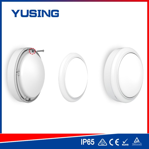 IP65 LED Bulkhead Lamp, Hotel Use LED Bulkhead Lighting Fixture, 15W Outdoor Wall Light Fixture