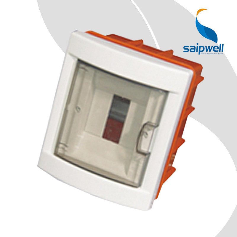 SAIP/SAIPWELL Quick Offer 190*220*90mm 8 Gang Weatherproof Dustproof Electric Distribution Box With Power Outlets