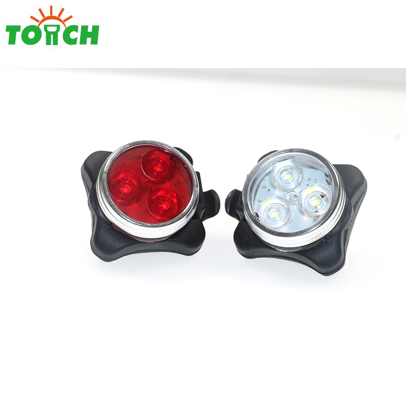 Aluminium alloy material USB rechargeable LED bicycle rear light led light for bicycle