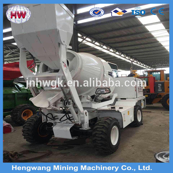 1cbm Self Loading Cement Mixing Mini Mobile Concrete Mixer Truck factory price