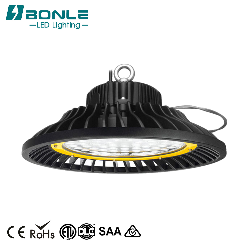 UL DLC UFO 110V Dimmable 200W High Bay Led Retrofit for Super-market