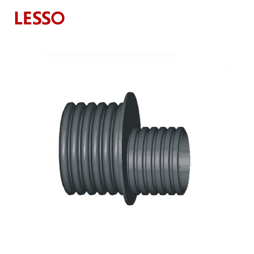 LESSO HDPE Double Wall Corrugated Pipe Fittings Reducer