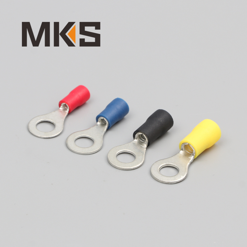 Automotive Electrical Connectors Insulated Ring Terminal Electrical Accessory