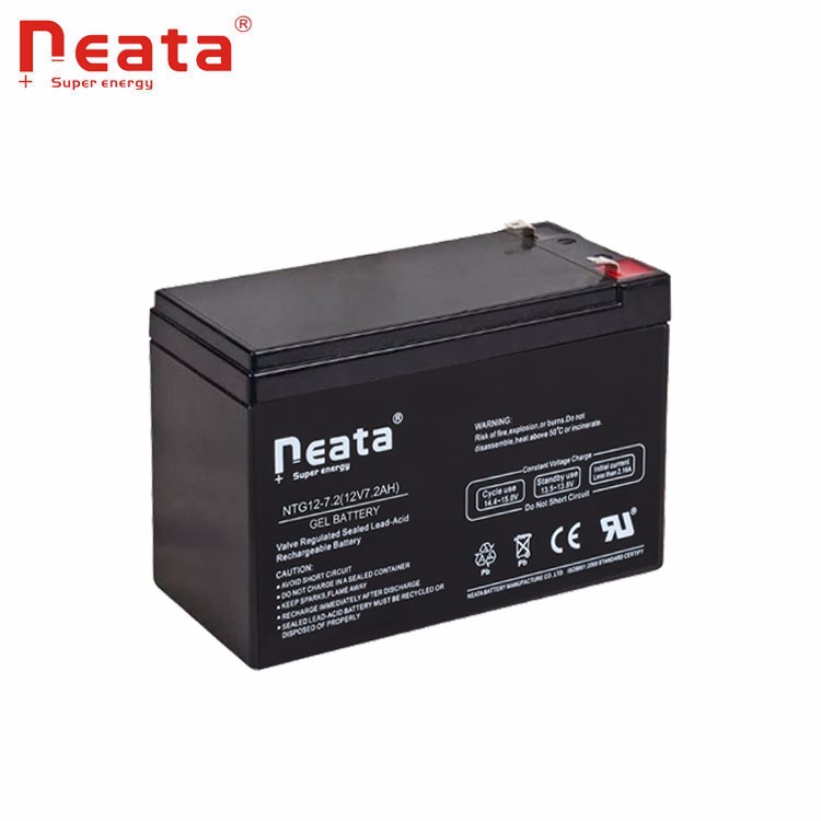 12V 7.2AH rechargeable dry cell lead acid battery for solar ups  inverter , emergency lighting