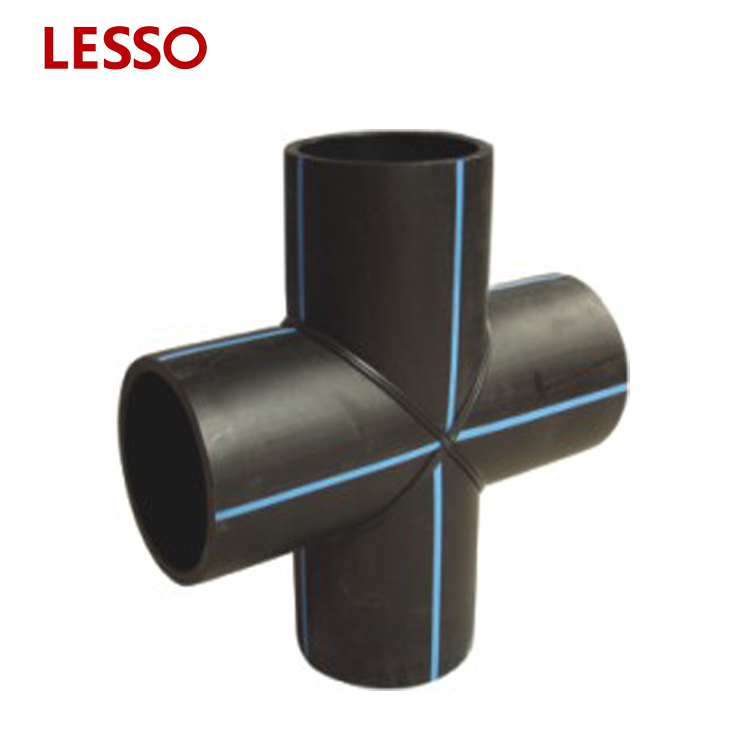 LESSO PE Fabricated Fittings fabricated pipe fittings Cross