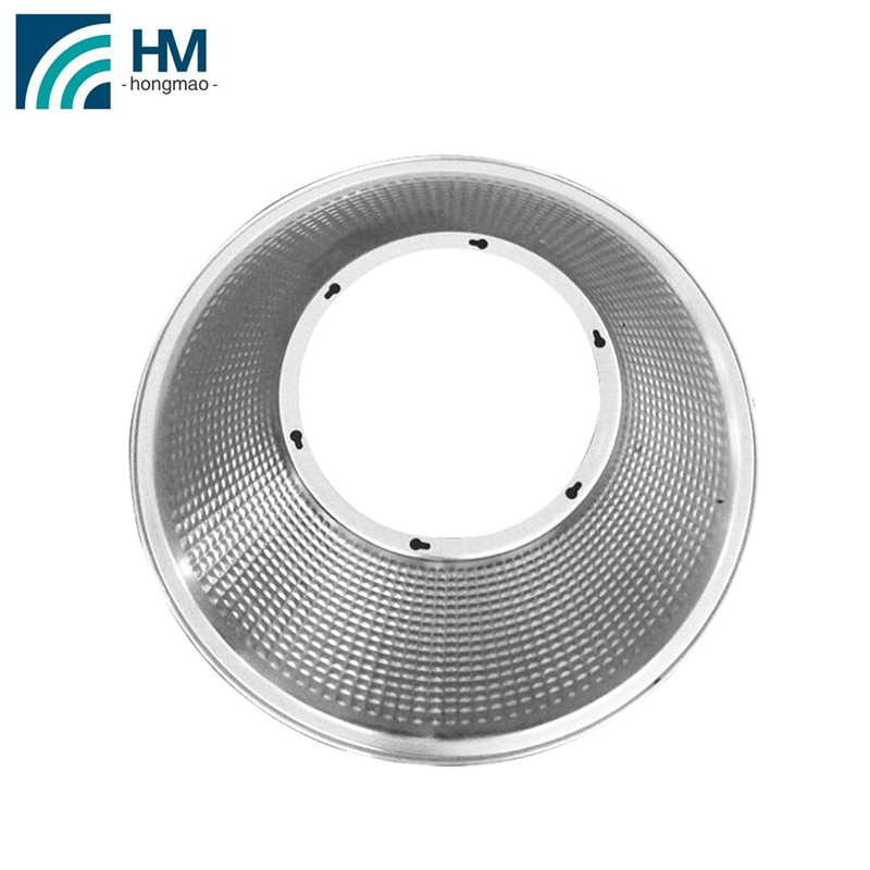 industrial highbay light use diameter corn kernels 390mm 45 degree aluminum reflector