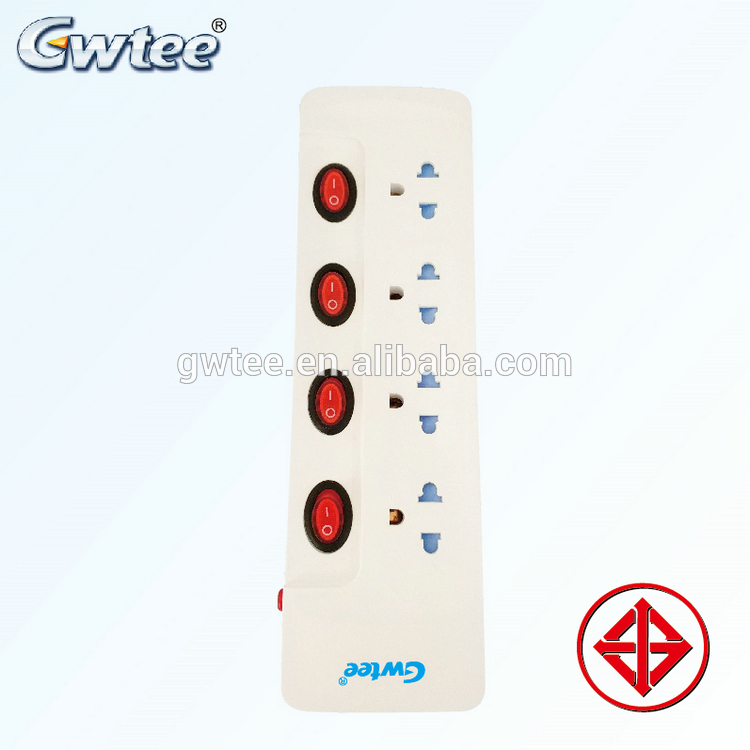 2018 New design multi function high quality extension electrical socket