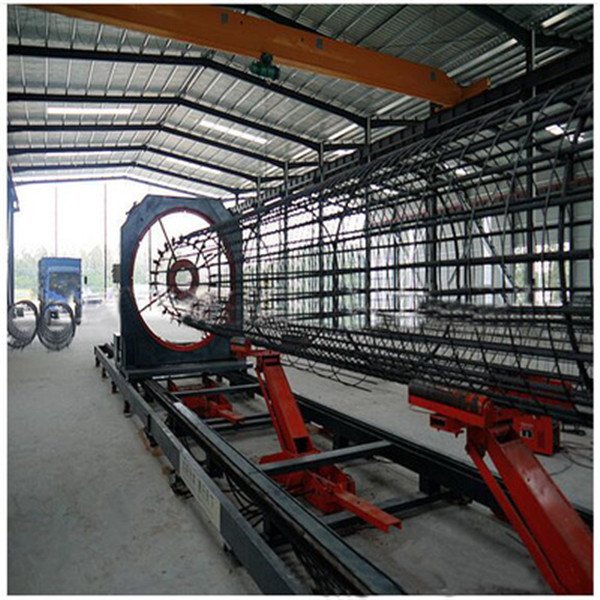 new type Hydraulic Steel Rebar Cage Welding Machine / Reinforcing Cage Seam Welder