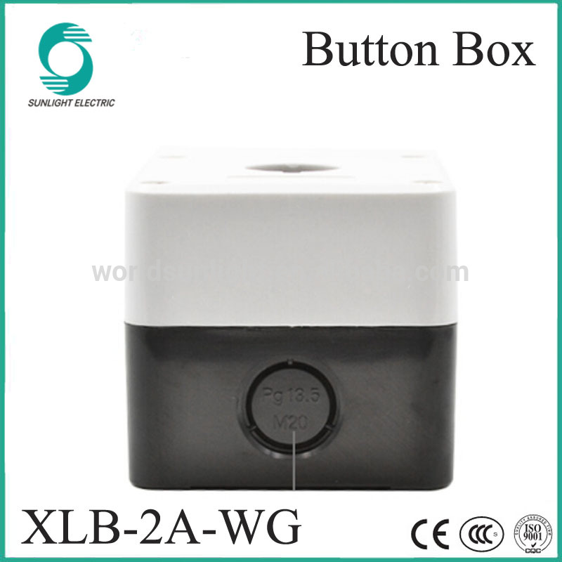 IP67 XLB-2A-WG 2 hole ABS waterproof Push Button Switch Station Box