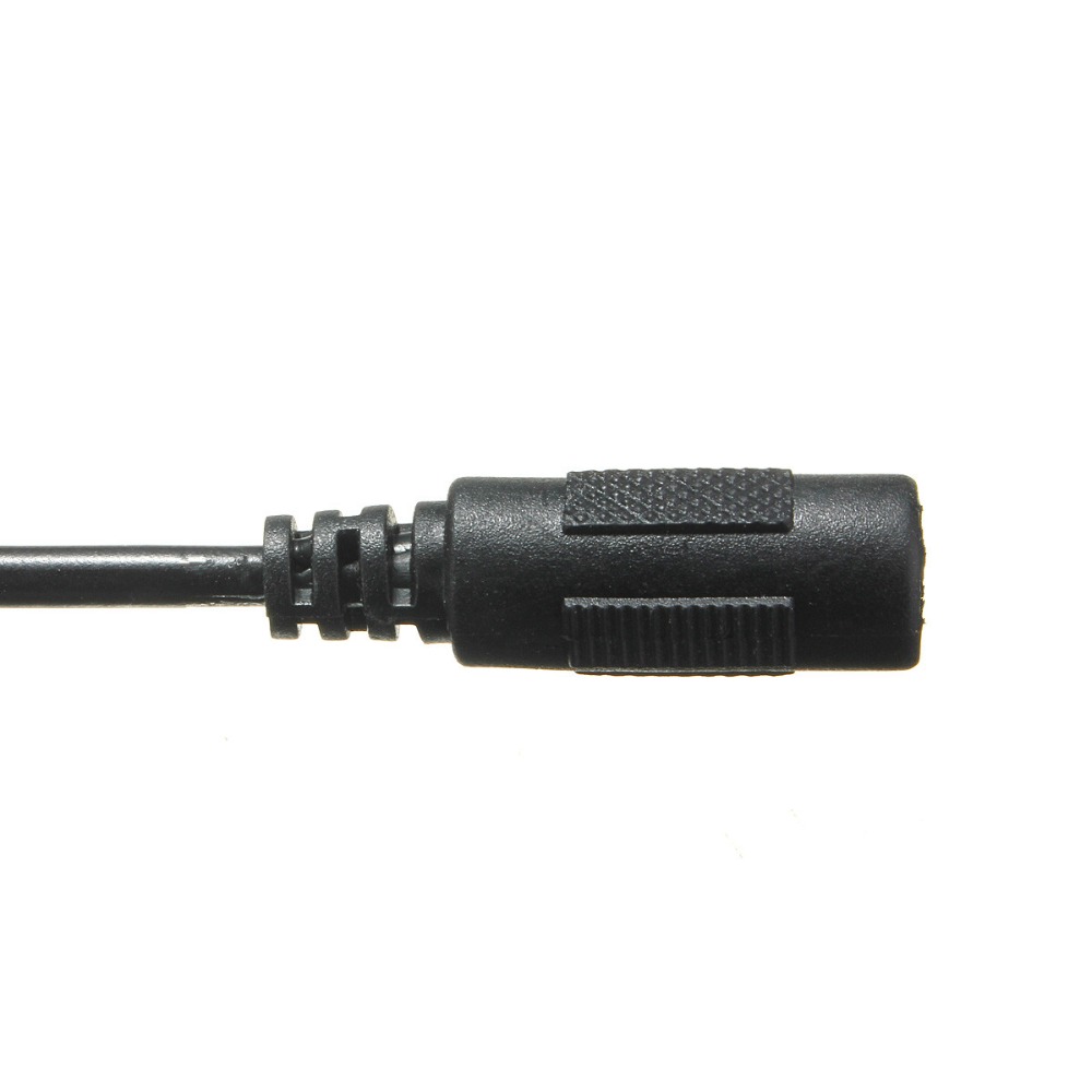 2m length Customized Wire Connectors DC led Solder adapter 5.5x2.1mm Male to 5.5mmx2.5mm Male black Wire Cable