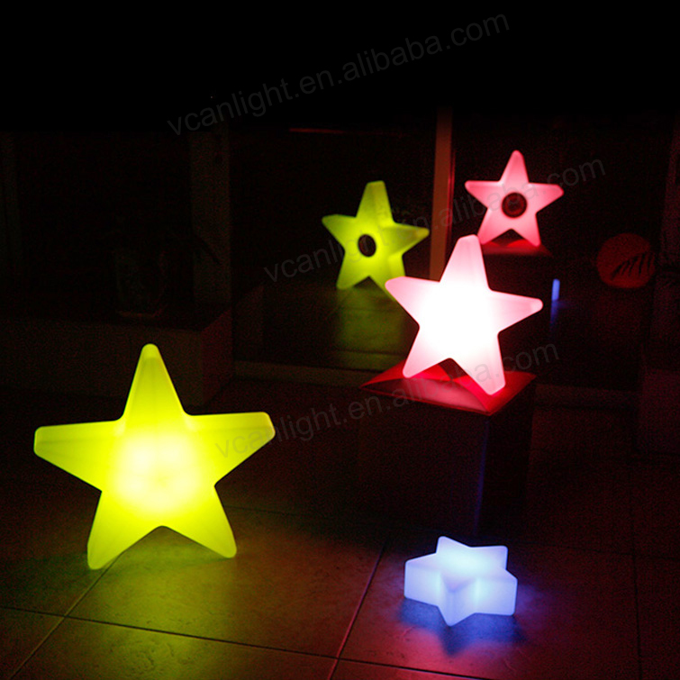 RGBW 16 colors waterproof lucky star led