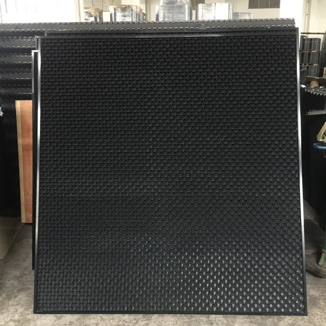 65mm height PVC Cooling Tower Air Inlet Louver with plastic frame