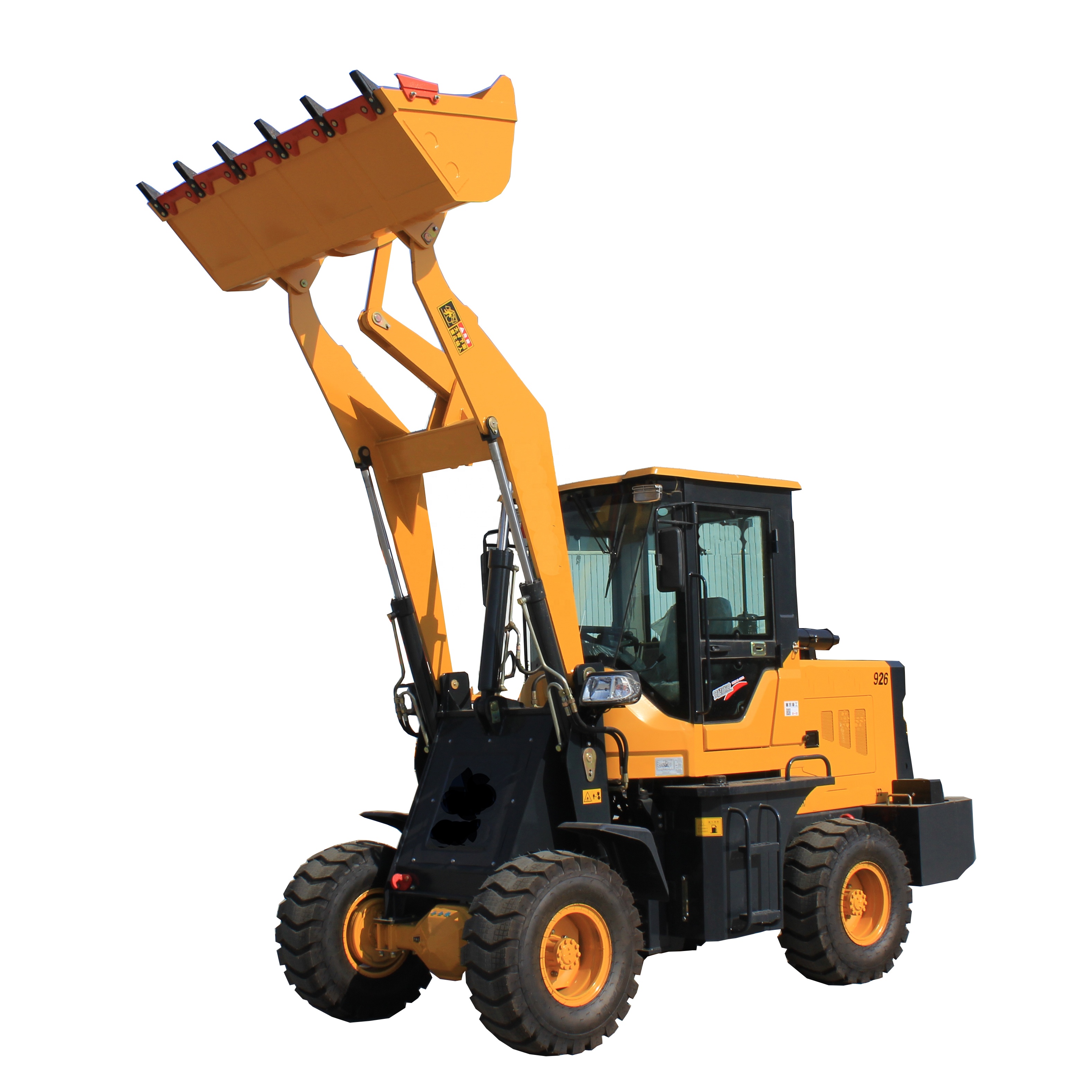 China mini front wheel loader price