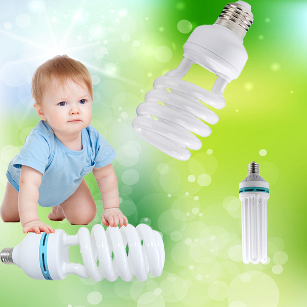 Half spiral 25w 26w 30w Energy Save Lamp 220-240v CFL lighting 8000hours E27 B22 Energy Saver Bulbs Prices