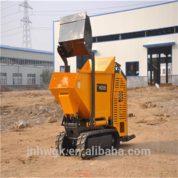 self-loading Crawler Carriers for sale multi-fuction crawler track chassis vehicle dumper