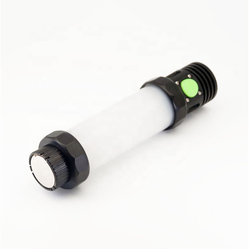 UYLED Q7ND Underwater Magnetic Portable Emergency Diving Flashlight