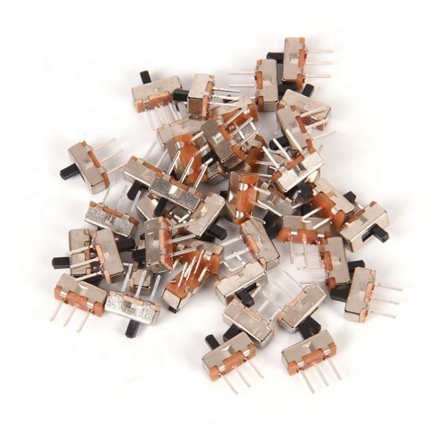 2 Position SS12D00G3 Slide Switch SPDT 1P2T 3Pin PCB Panel Mini Vertical Toggle Switches For DIY Electronic Accessories