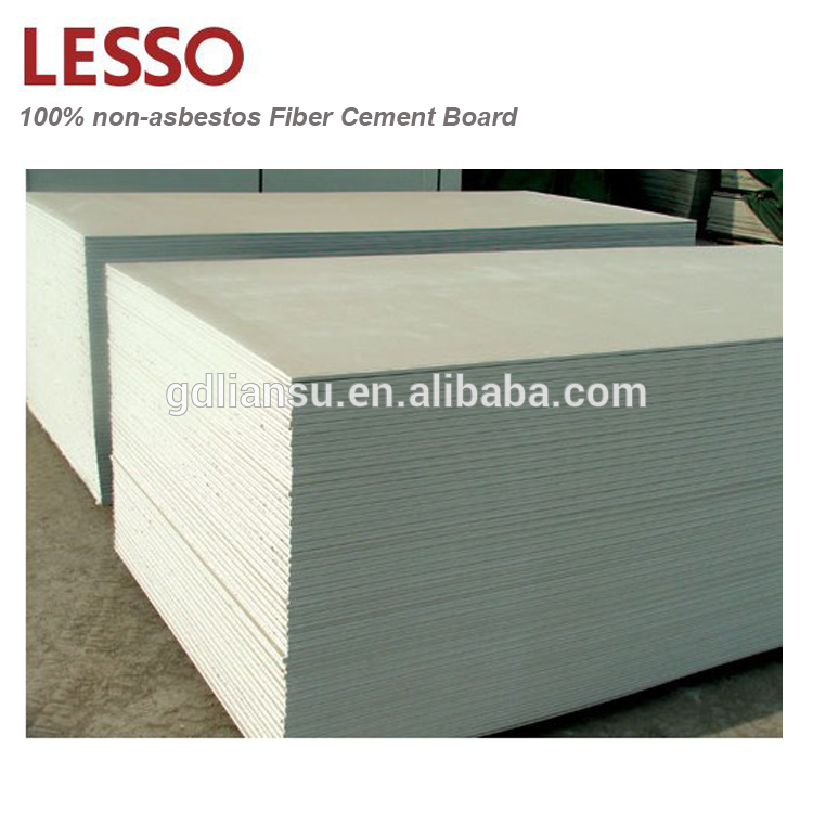 Flexible 6-20mm thick glass fiber reinforced cement board for interior partition wall