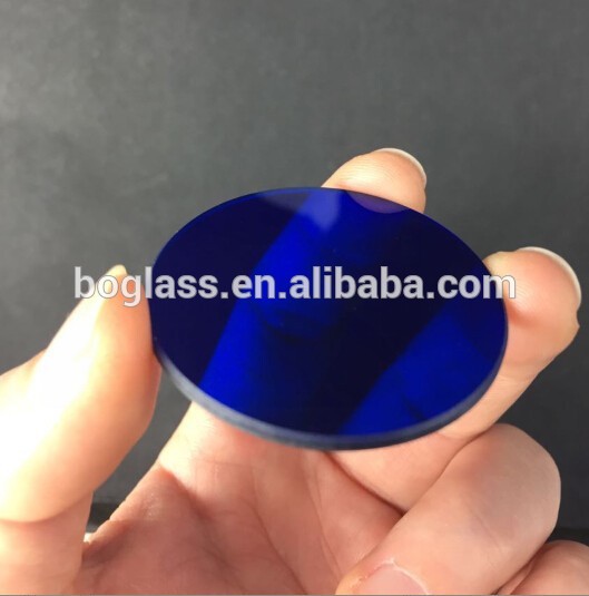 40mm Dark blue glass filter /Optical glass color filter