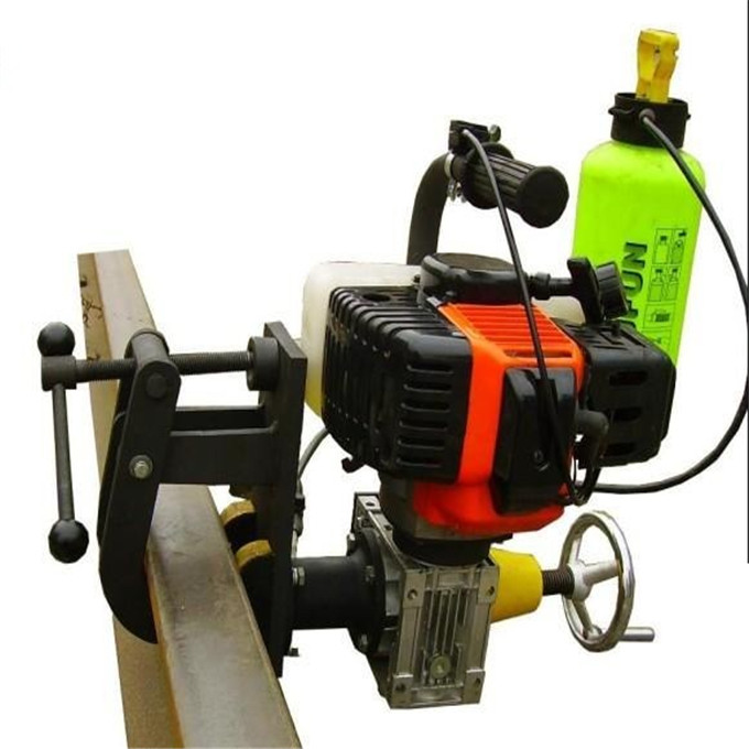 Portable Internal combustion rail drilling machine on railway Bore Hole Rail Drilling Machines