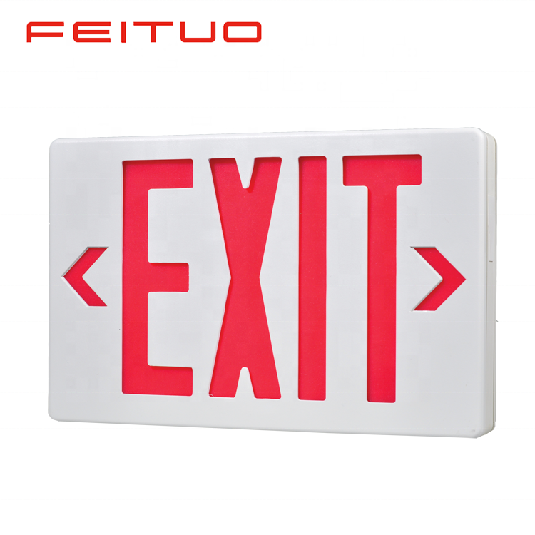 China high quality thermoplastic ABS housing plastic exit signs