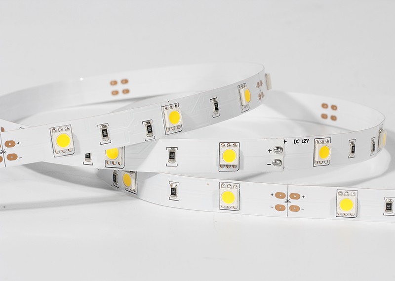 LED 5050 flexible cuttable strip,12V-24V good quality led strips, IP20 grade