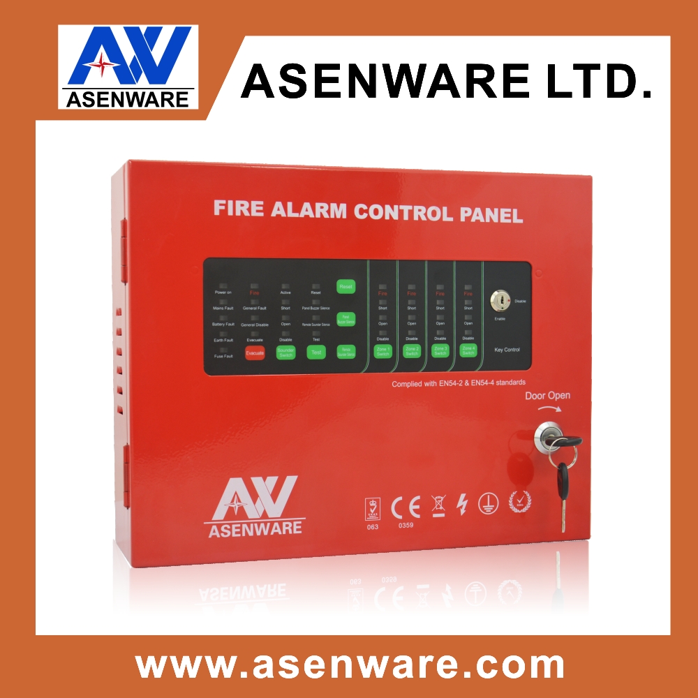wireless smoke gas sensor fire alarm control panel