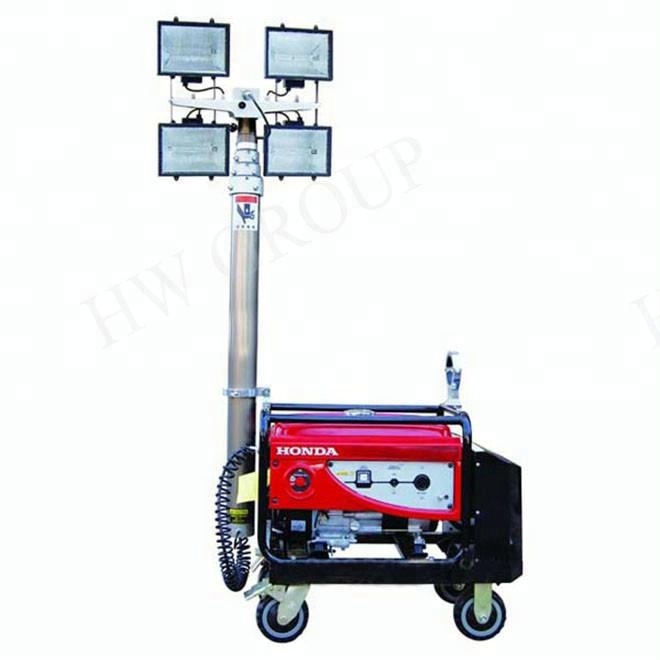 Low Price Gasoline Powered Balloon Light Tower