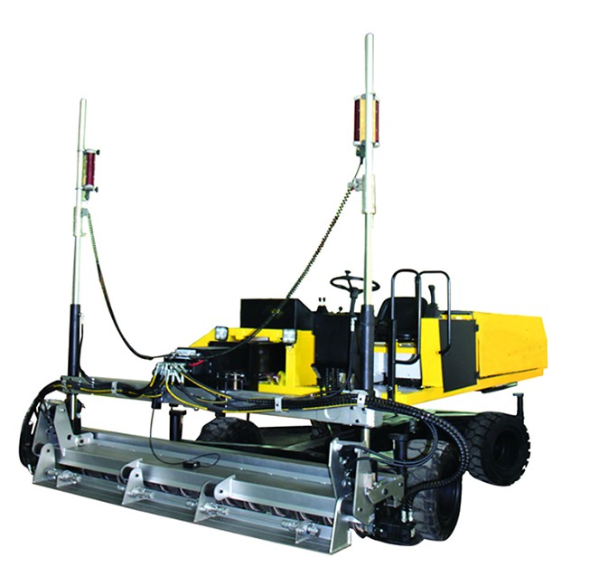 ride on concrete laser leveling machine with high planeness and levelness
