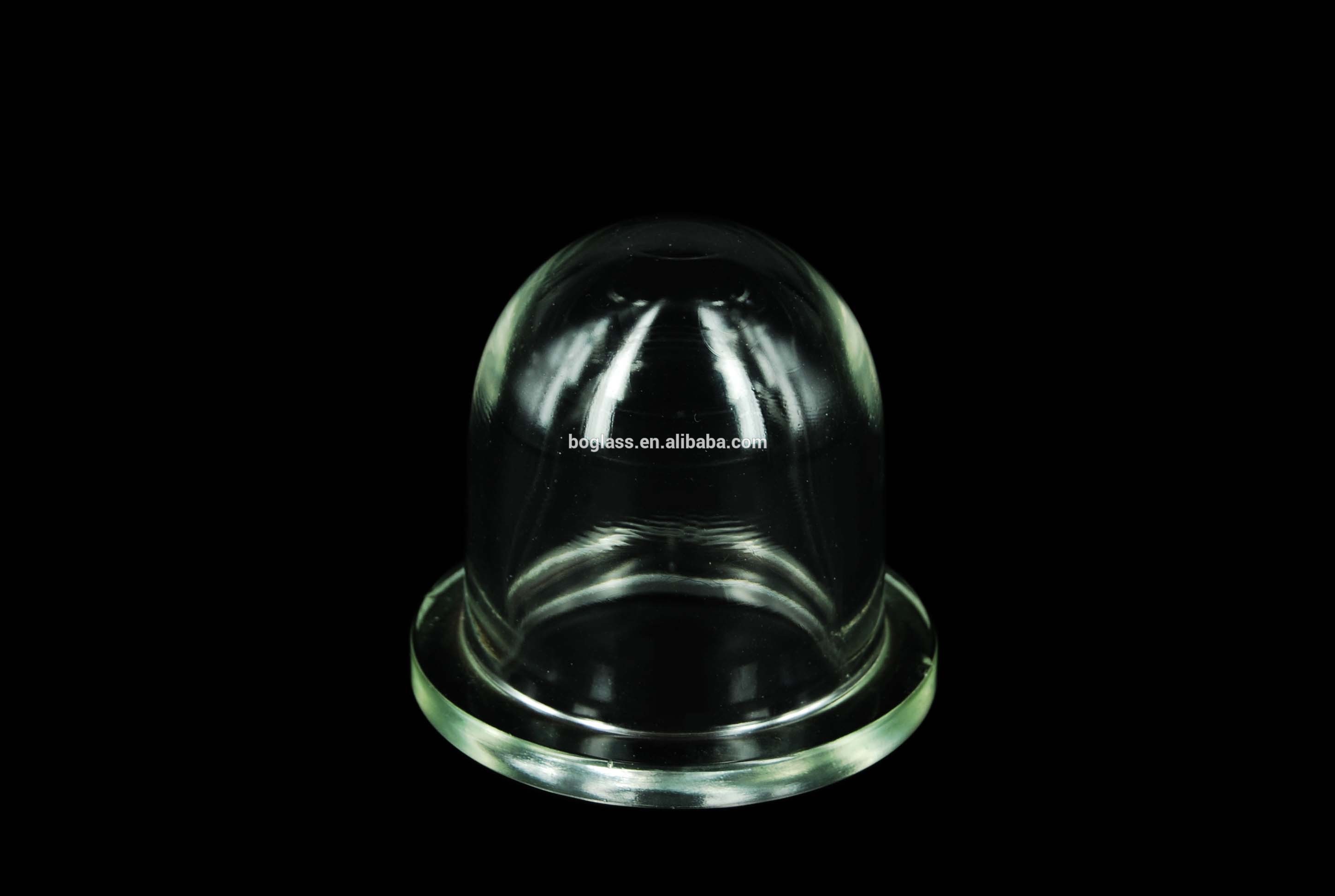 pressed explosion proof borosilicate well glass dome light cover