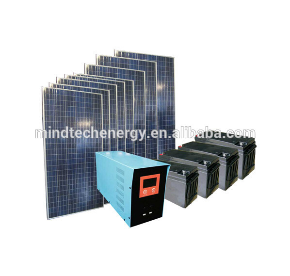 MTO 2018 new product 2000w solar system for home led solar power lighting 1kw solar system for home