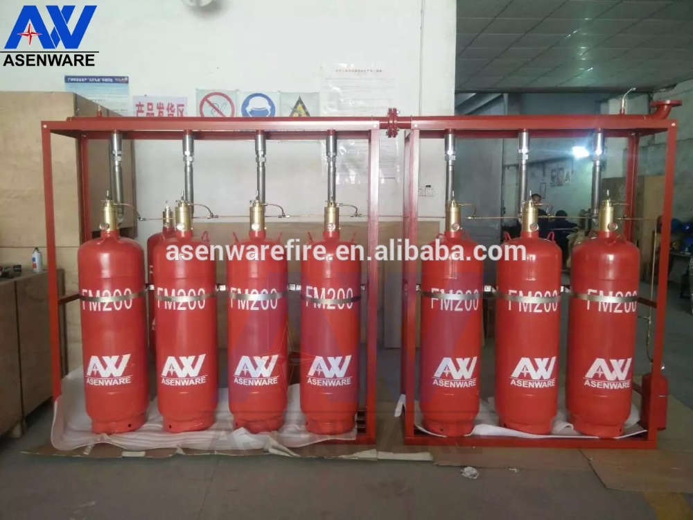 HFC-227ea cylinder max 40L/90L/100L/120Lfire suppression systems fm200