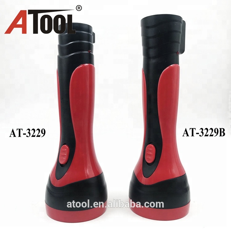 Wholesale price Brazil plug rechargeable led torch flashlight