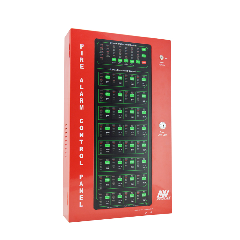 Economical 1-32 zone conventional fire alarm control system unit